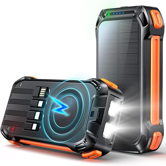 Bateria Portatil Solar 20000 mAh